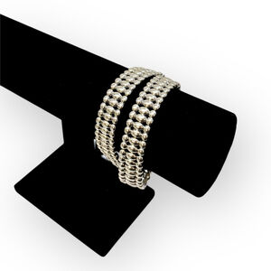 LANE BRYANT Silver Stretch Bracelet Set (2) | NWT